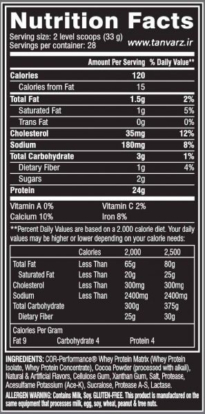 پروتئین وی کور پرفورمنس سلوکور (Core-Performance Whey Cellucor)