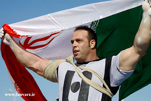 قهرمان بدنسازی ایران